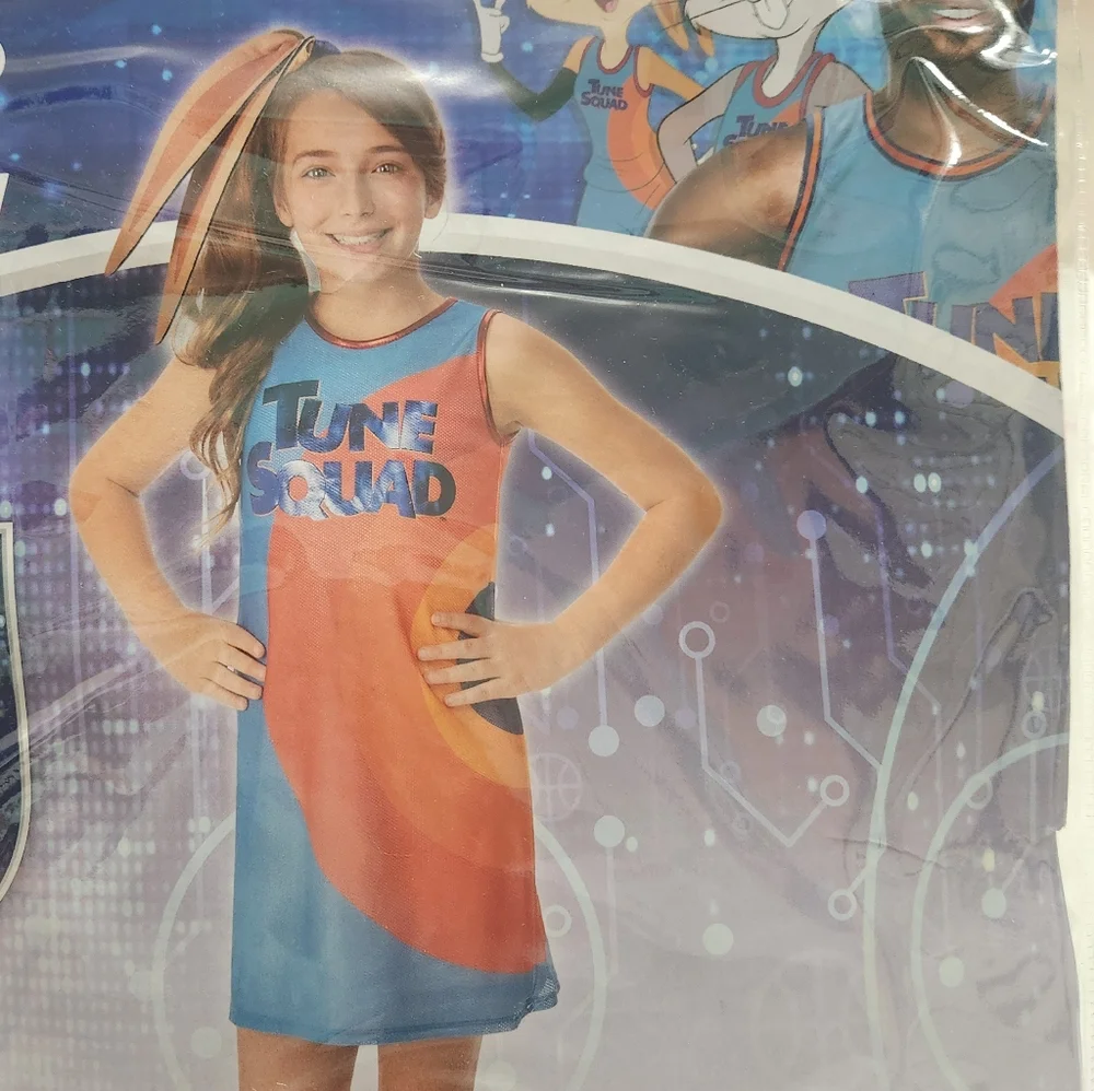 Space Jam Medium Kids Lola Bunny Halloween Costume